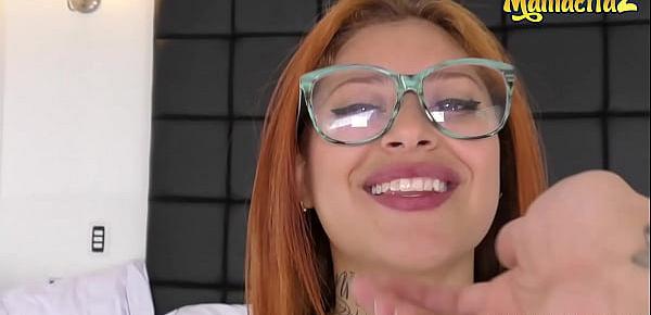  MAMACITAZ - (Jesica Dulce And Cristian Cipriani) This Fiery Redhead Latina Left The Market To Have Sex For Some Cash